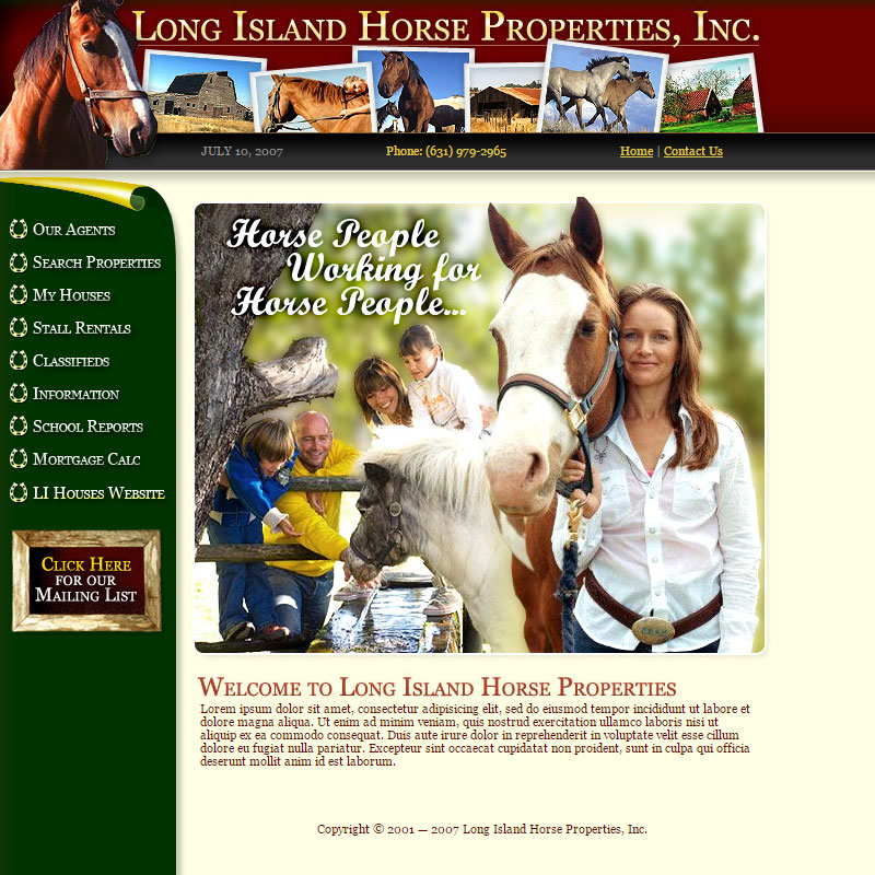 Long Island Horse Properties Inc.